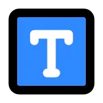 Text SVG Icon